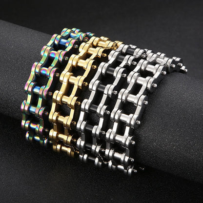 Moto Chain Bike Bracelet