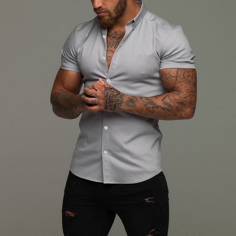 Essential Muscle Fit Dress Shirt