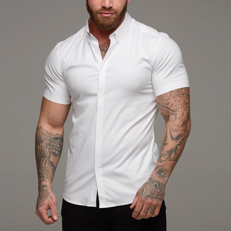 Essential Muscle Fit Dress Shirt