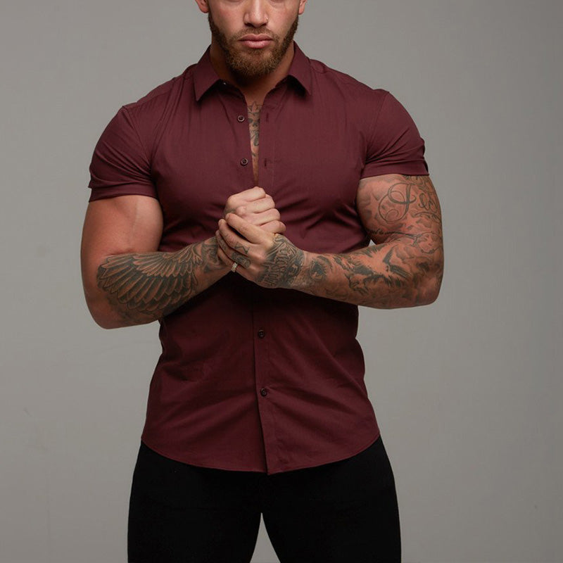 Essential Muscle Fit Dress Shirt