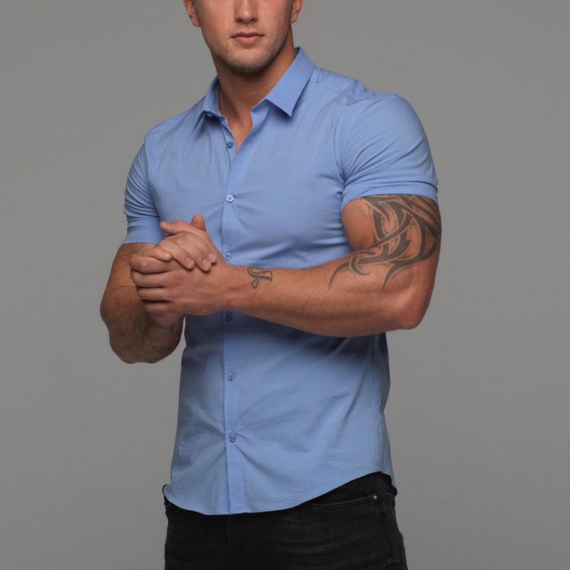 Essential Muscle Fit Dress Shirt