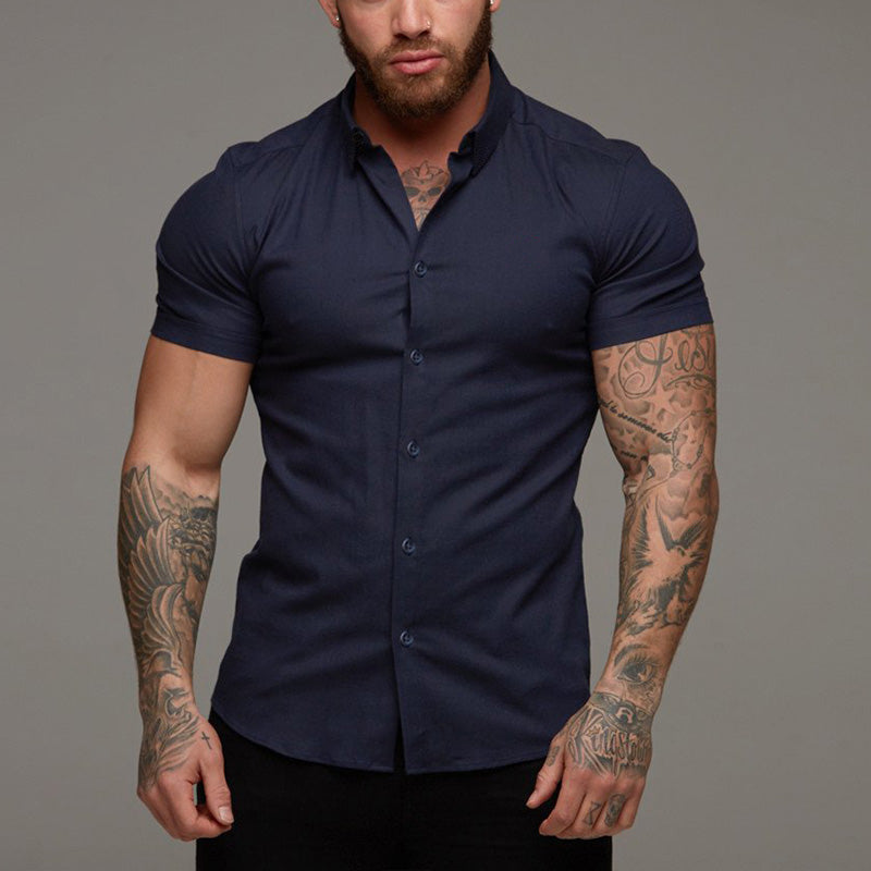 Essential Muscle Fit Dress Shirt