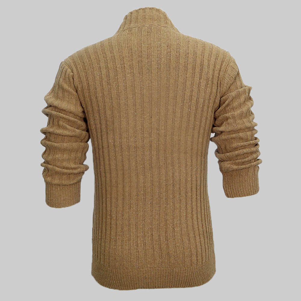 Chictango Stand Neck Knit Cardigan