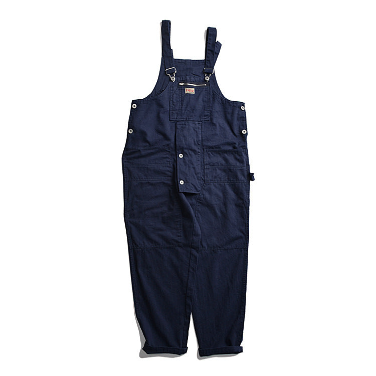 Chictango Plaid Cotton Overalls