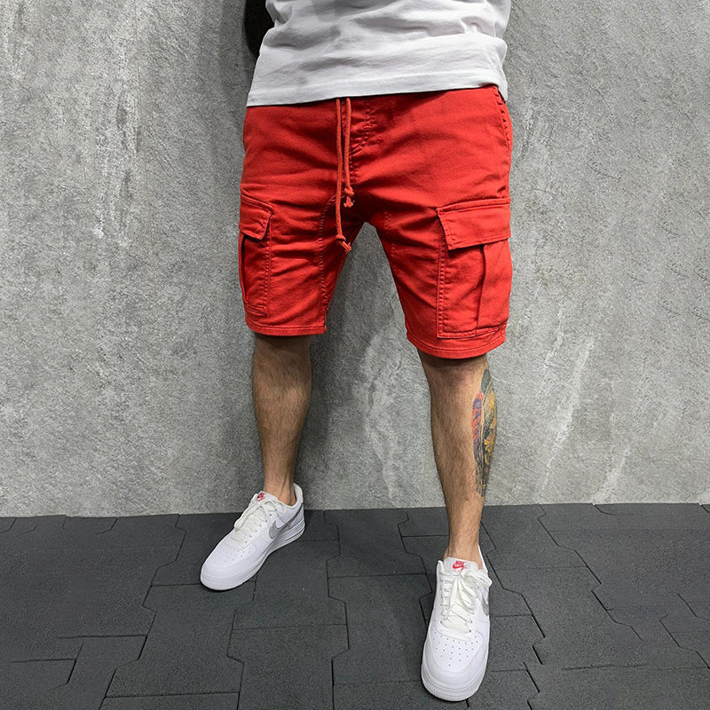 Chictango Drawstring Cargo Shorts