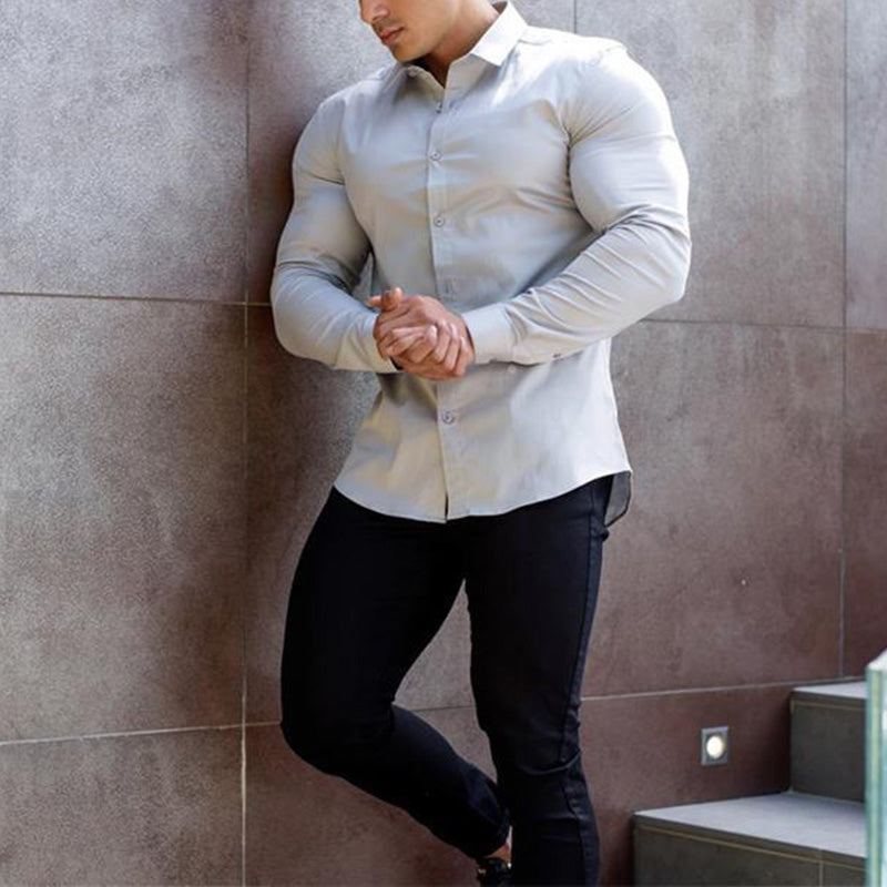 True Muscle Fit Dress Shirt