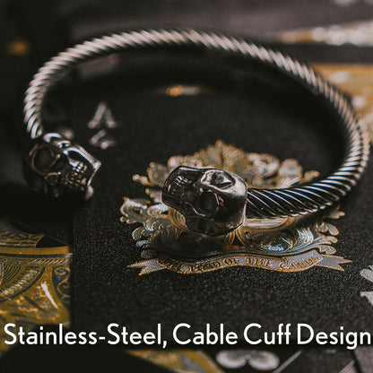 925 Silver Simple And Versatile Skeleton Bracelet