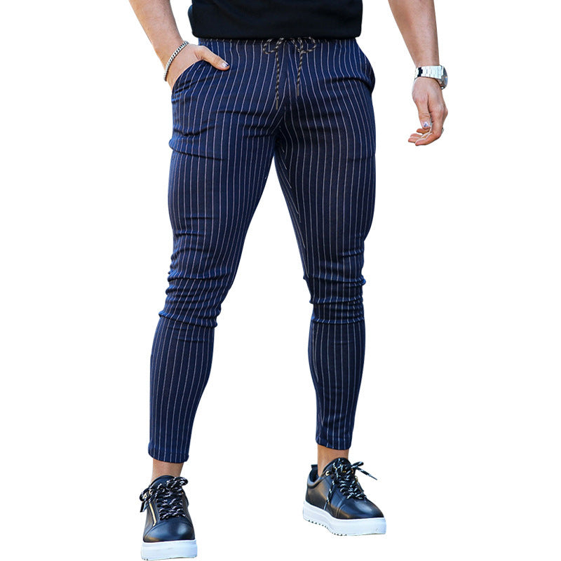 Chictango Slim Stripe Casual Pants