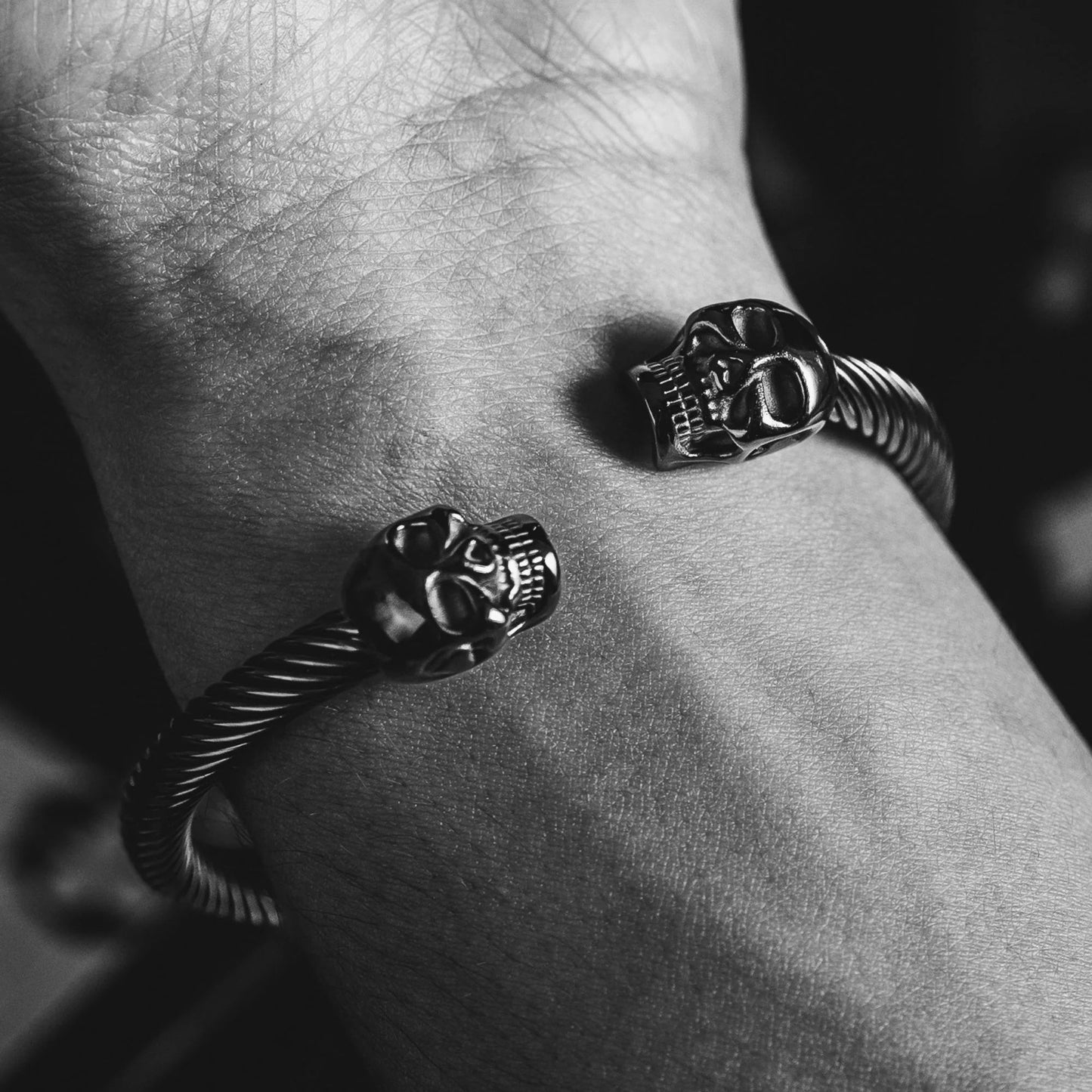 925 Silver Simple And Versatile Skeleton Bracelet