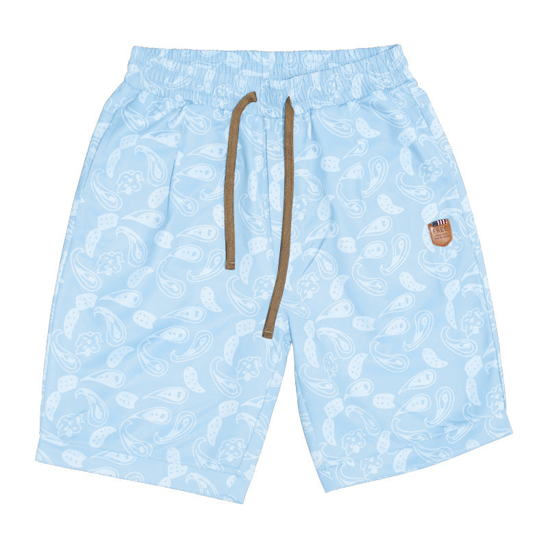 Chictango Paisley Drawstring Shorts