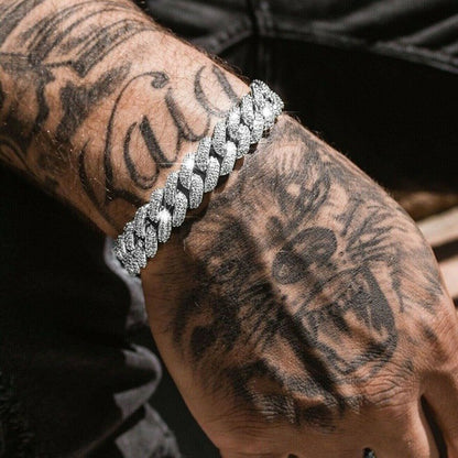 Full Diamond Cuban Bracelet