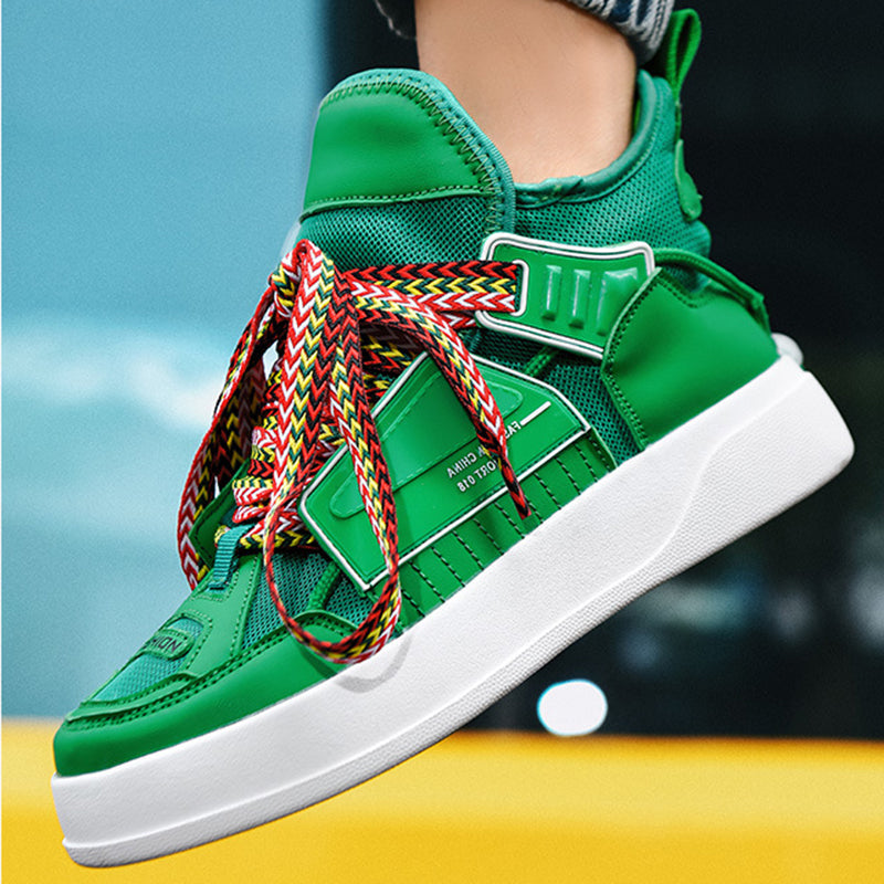 Chictango Green Pulse Sneakers