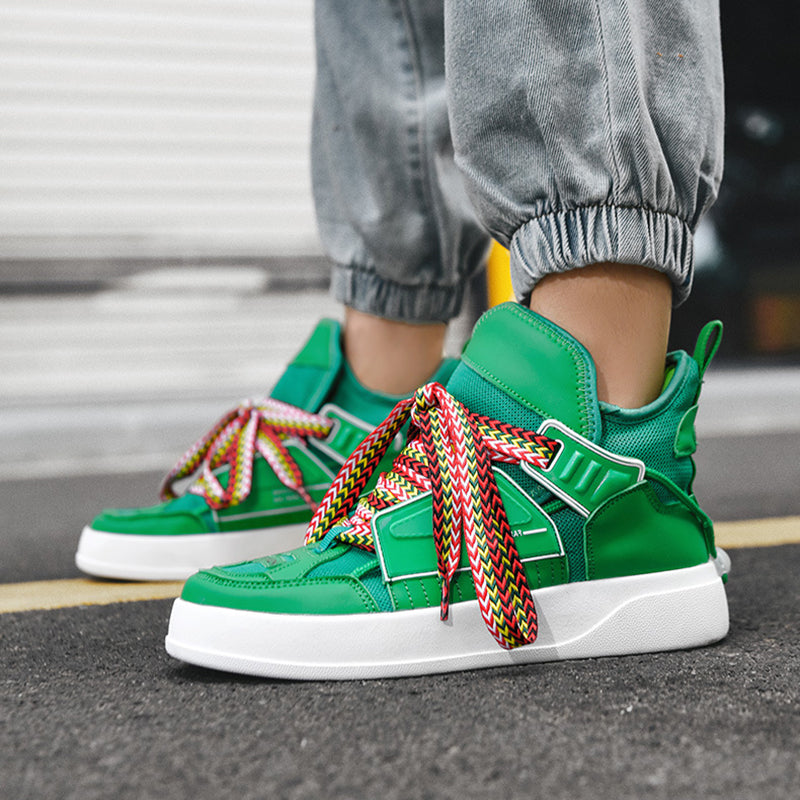 Chictango Green Pulse Sneakers