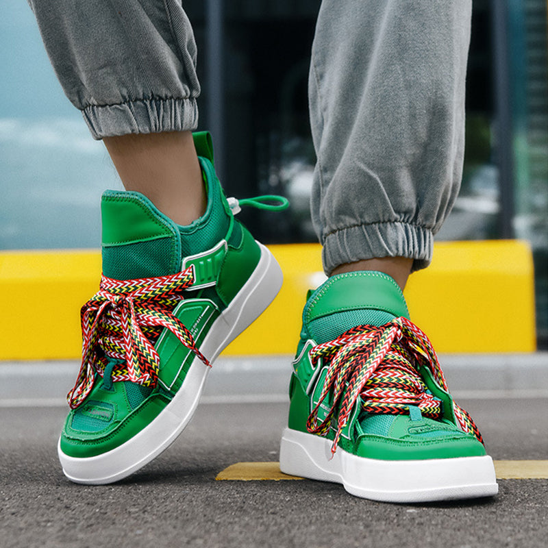 Chictango Green Pulse Sneakers