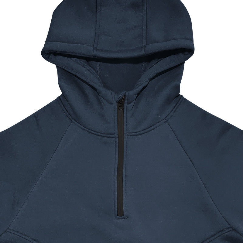 Chictango Fleece Quarter Zipper Hoodie