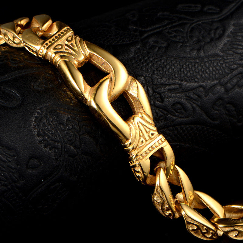 Totem Figurine Casting Bracelet