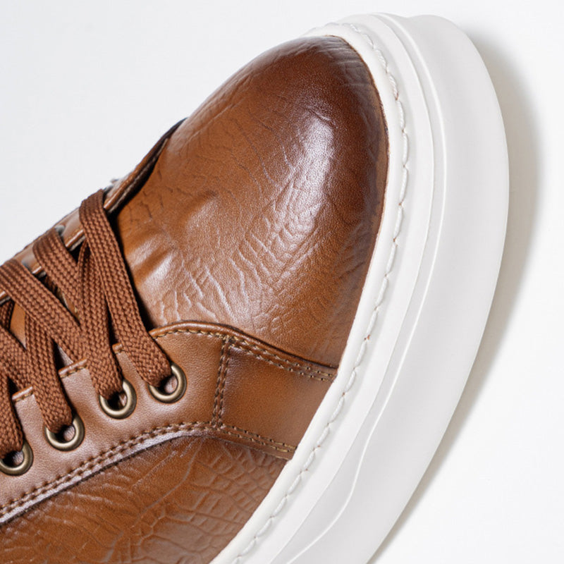 Chictango Cognac Classic Sneakers