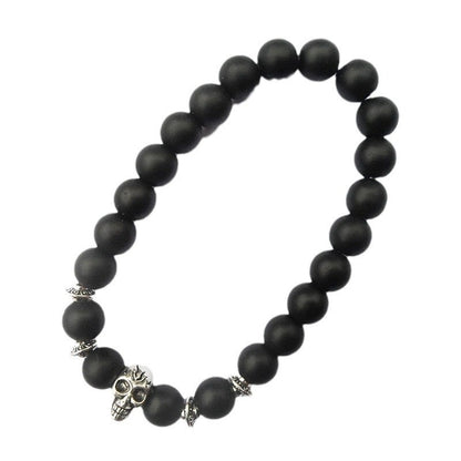 Retro Black Matte Matte Beads