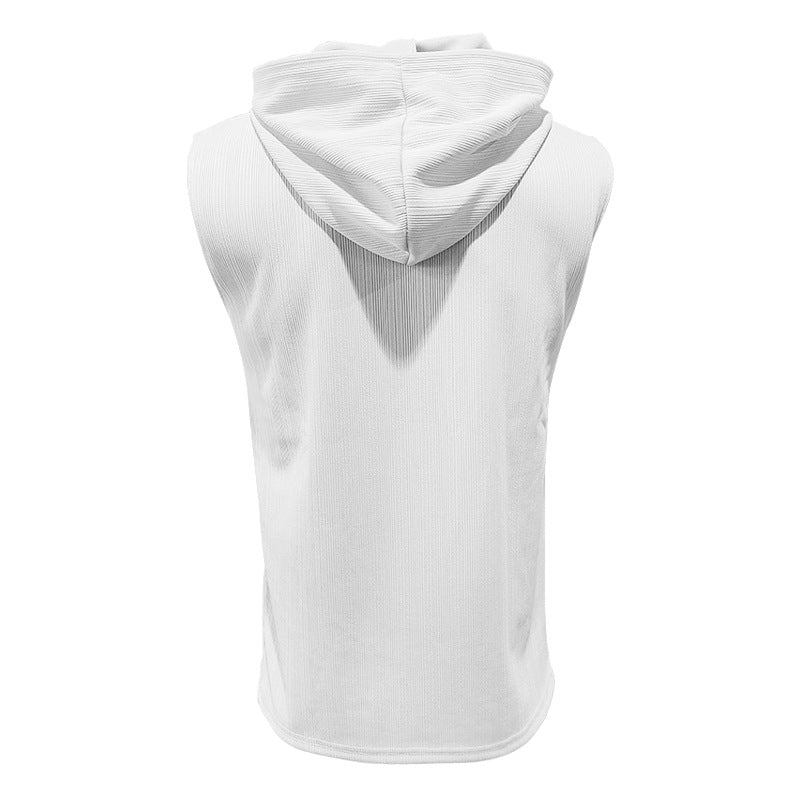 Chictango Lace Up Hooded Tank