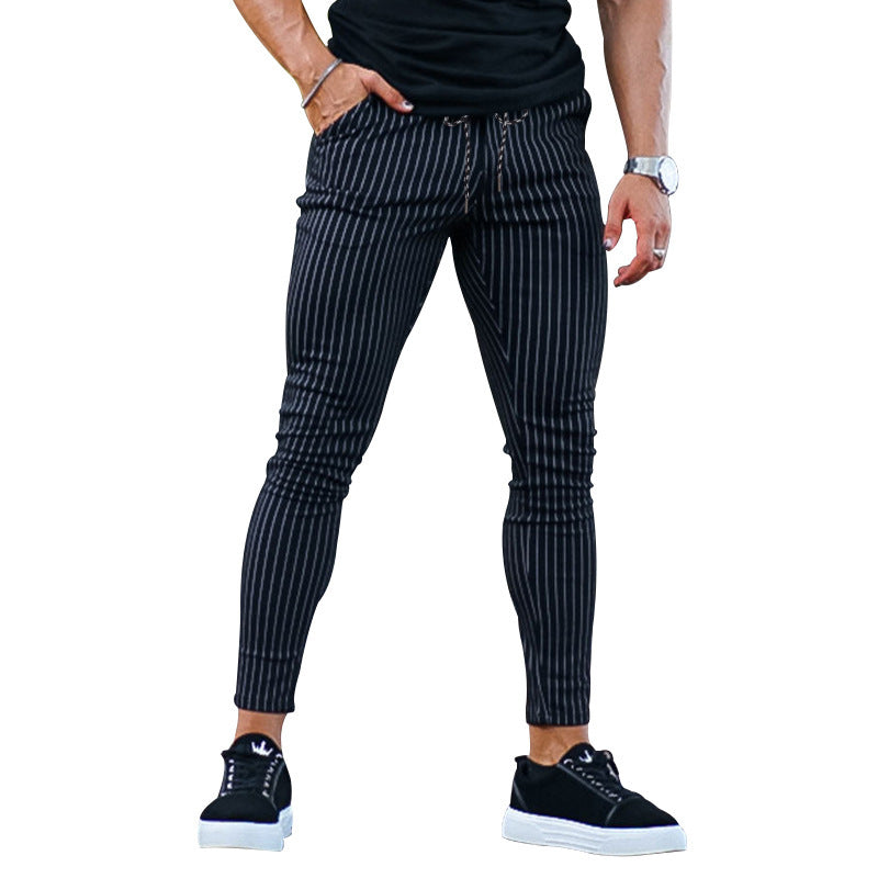 Chictango Slim Stripe Casual Pants