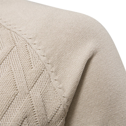 AI Diamond Pattern Sweater