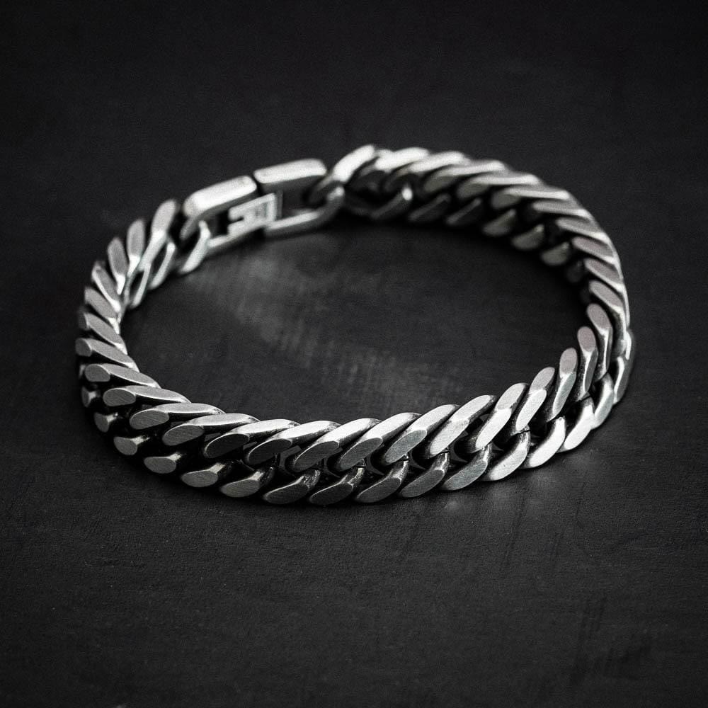Hip-hop Thick Chain Dragon Weave Cuban Bracelet