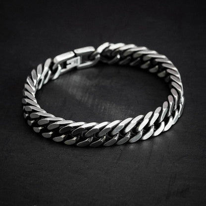 Hip-hop Thick Chain Dragon Weave Cuban Bracelet
