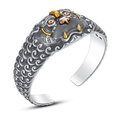 Lucky Pixiu Personalized Fashion Open adjustable bracelet