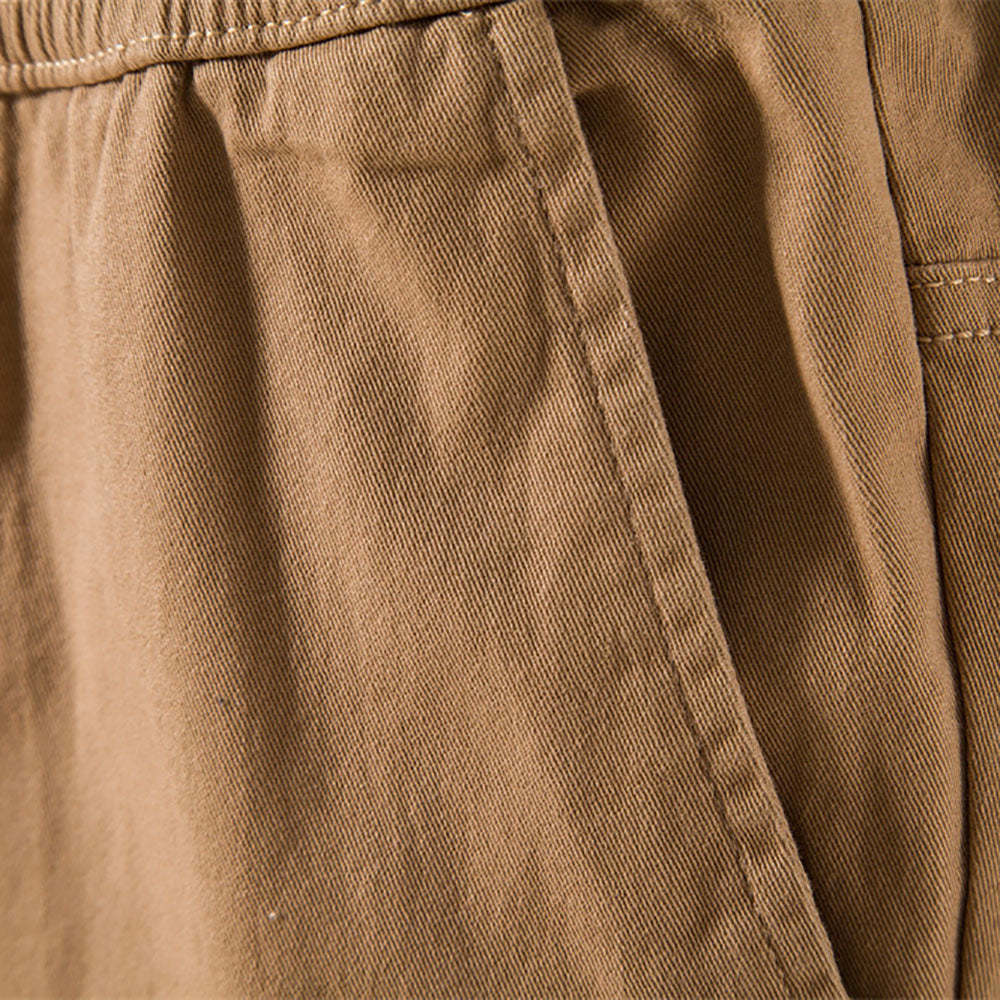 Chictango Solid Color Cargo Pants