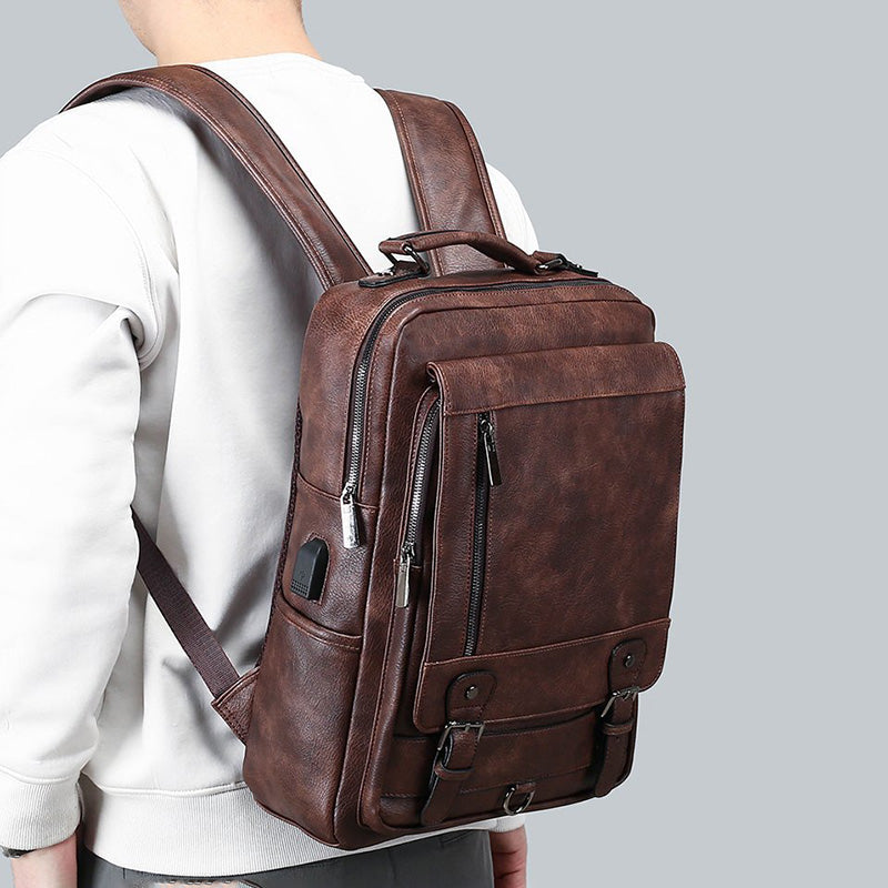 Chictango Voyager Leather Backpack