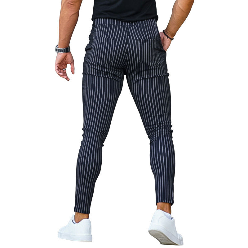 Chictango Slim Stripe Casual Pants