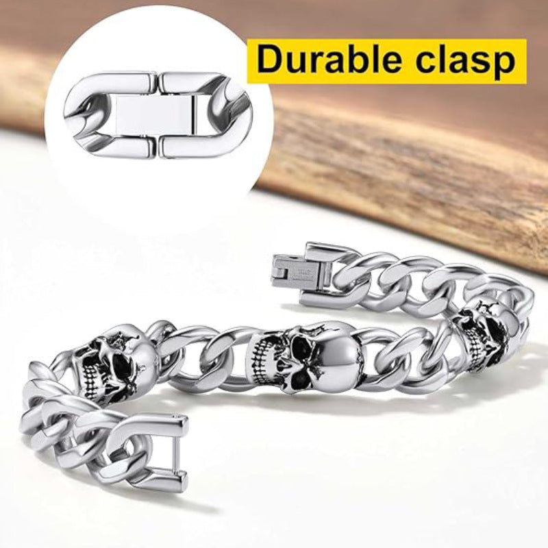 Street Hip Hop Style Skull Bracelet