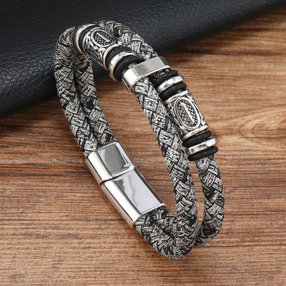 Beaded Genuine Leather  Bracelets