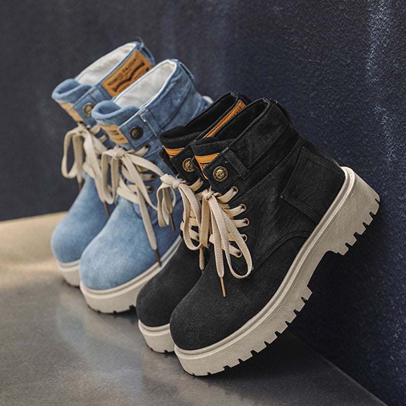 Chictango Retro Denim Sneakers