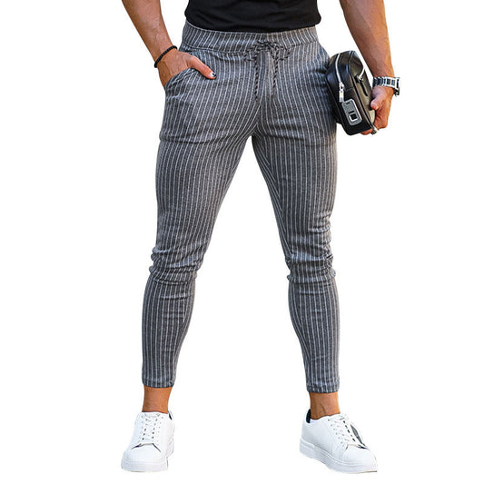 Chictango Slim Stripe Casual Pants