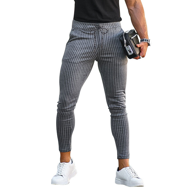 Chictango Slim Stripe Casual Pants