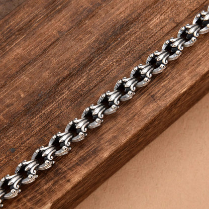 Vintage Wave Woven Bracelet