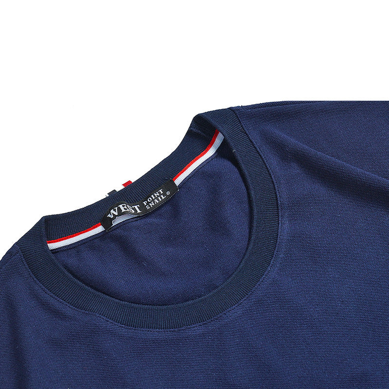 Chictango Four Bars Solid Color Tee