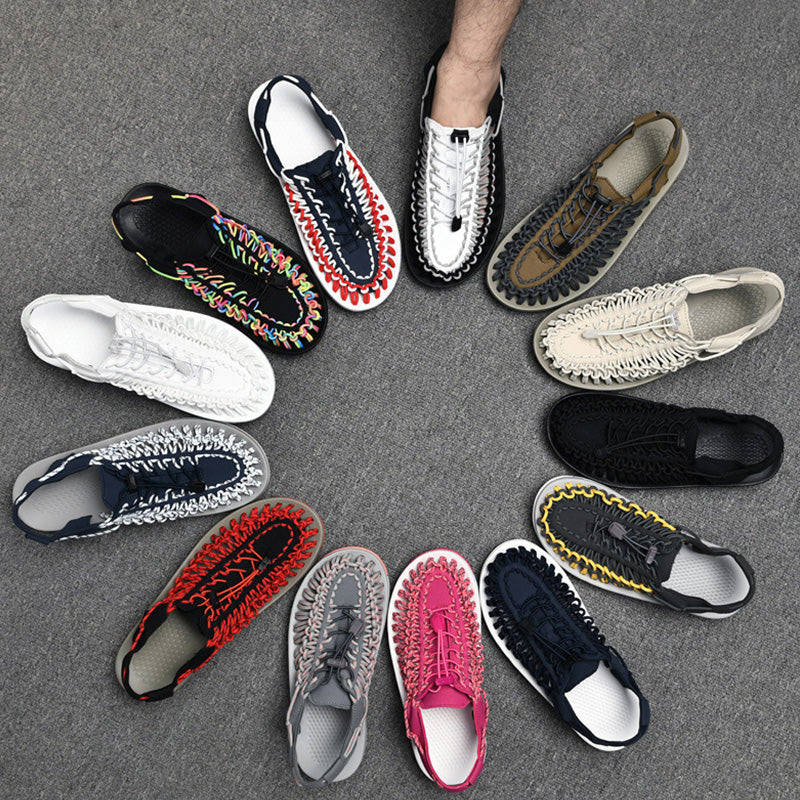 Fishbone Slip-on Flats