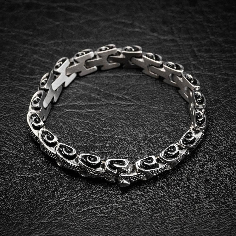 Vintage Dragon Bones Stainless Steel Animal Bracelet