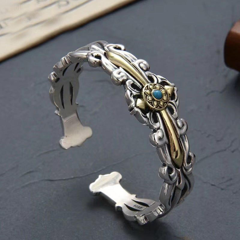 Solid sunflower bracelet