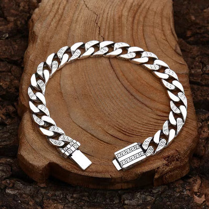 Vintage patterned bracelet