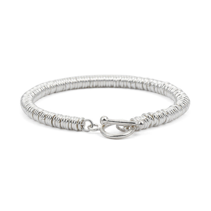 Minimalist Plain Ring Bracelet