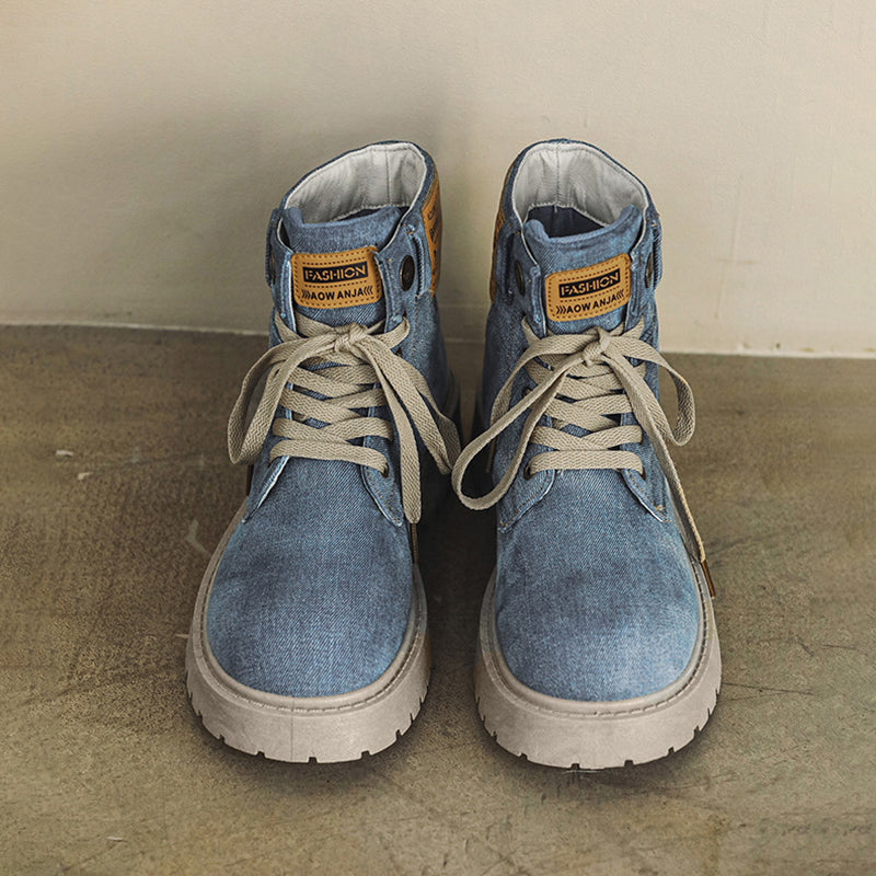 Chictango Retro Denim Sneakers