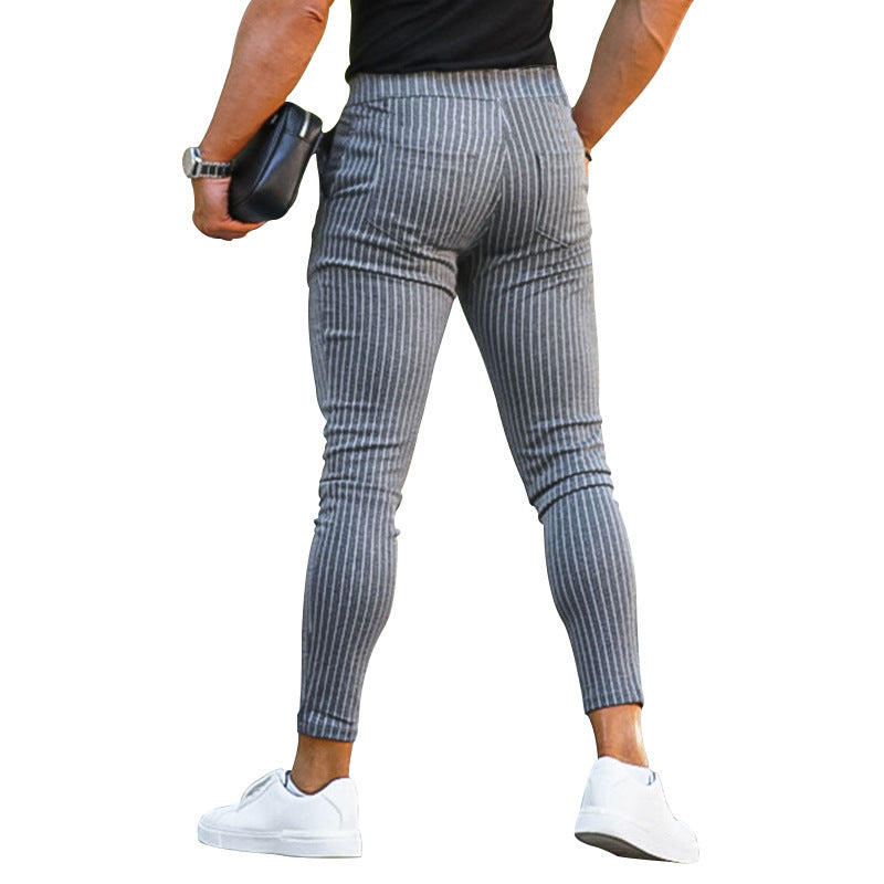 Chictango Slim Stripe Casual Pants