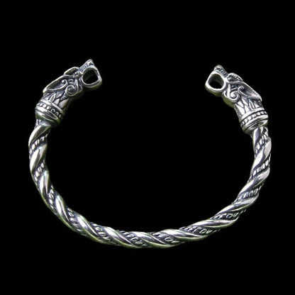 Viking Dual Color Open Odin Bracelet