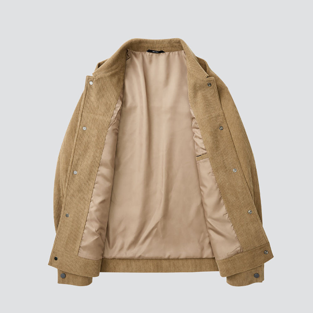 Lapel Corduroy Jacket