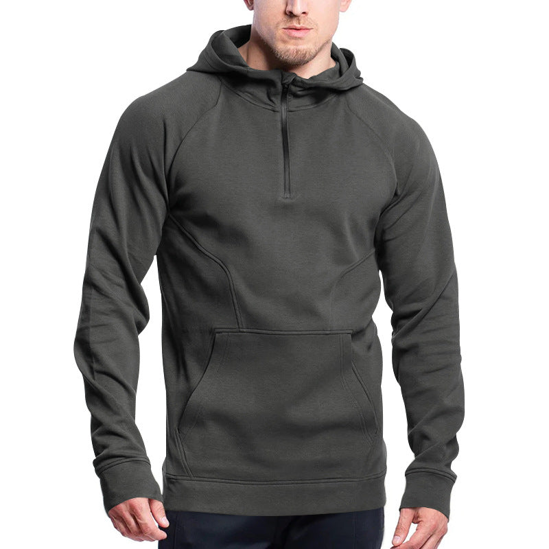 Chictango Fleece Quarter Zipper Hoodie