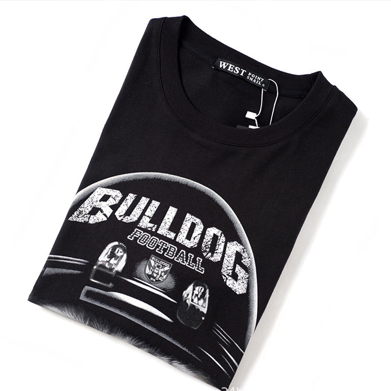 Bulldog Print Tee