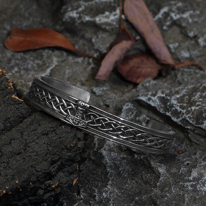 Stainless Steel Vikings Style Mjolnir Bracelet